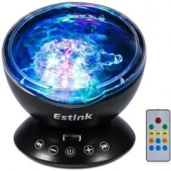 Transform Any Room With Relaxing Ocean Waves And Music - Perfect For Kids And Adults -Home Electronics Store estink ocean wave projector the baby night light projector 3