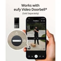 Eufy Security C210 Smart Deadbolt: WiFi-Enabled Keyless Entry With Multiple Access Methods For Maximum Home Protection -Home Electronics Store eufy security c210 smart lock 5 in 1 keyless entry door lock built in wifi deadbolt smart door lock no bridge required easy 6