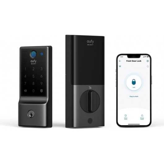 Eufy Smart Lock C220 & Video Smart Lock E330 Fingerprint, Wi-Fi Control, 6 Unlock Methods, Alexa & Google Assistant Compatible 3 Eufy Smart Lock C220 & Video Smart Lock E330 Fingerprint, Wi-Fi Control, 6 Unlock Methods, Alexa & Google Assistant Compatible