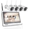 EVERSECU 8CH 2K 3MP Wireless Security System With 12" Monitor -Home Electronics Store eversecu the perfect monitoring system