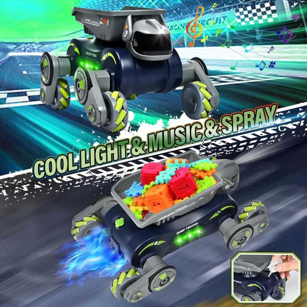Exciting Robot Dog RC Car For Kids, Gesture Sensing, Lights, Music & Stunts, Ideal Gift For Boys & Girls Ages 5-12 6 Exciting Robot Dog RC Car For Kids, Gesture Sensing, Lights, Music & Stunts, Ideal Gift For Boys & Girls Ages 5-12 - Image 4