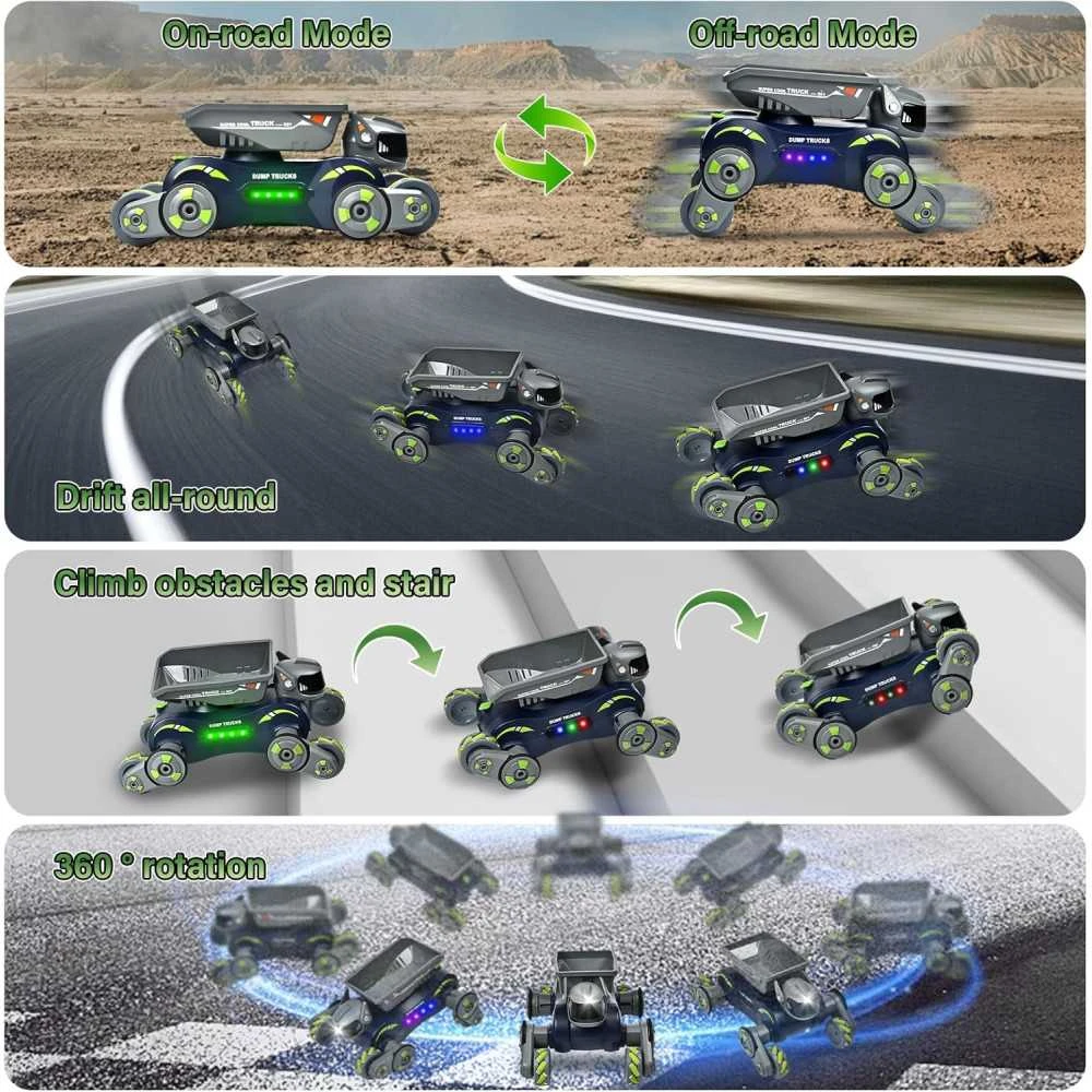 Exciting Robot Dog RC Car For Kids, Gesture Sensing, Lights, Music & Stunts, Ideal Gift For Boys & Girls Ages 5-12 11 Exciting Robot Dog RC Car For Kids, Gesture Sensing, Lights, Music & Stunts, Ideal Gift For Boys & Girls Ages 5-12 - Image 9