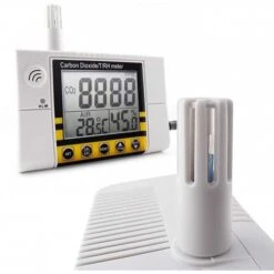 Advanced CO2 Monitor And Humidity Controller With NDIR Sensor For Homes And Offices