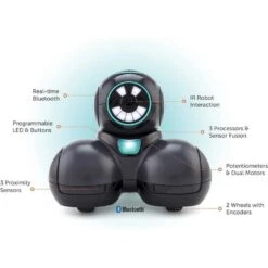 Wonder Workshop Cue: Engaging Coding Robot For Creative Minds -Home Electronics Store games cue the clever robot from wonder workshop cue is an incredibly clever robot from wonder workshop with a witty attitude tha 4