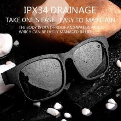 GELETE Smart Bluetooth Sunglasses: Music & Calls On The Go -Home Electronics Store gelete the bluetooth glasses 1 5