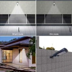 Solar-Powered Outdoor Security Light With Motion Sensor – Ideal For Parking & Safety