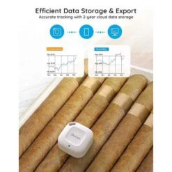 Govee Bluetooth Hygrometer & Thermometer: Smart Humidity And Temperature Monitoring -Home Electronics Store govee h5074001 b5074001 the hygrometer thermometer 4