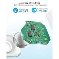 Govee Bluetooth Hygrometer & Thermometer: Smart Humidity And Temperature Monitoring -Home Electronics Store govee h5074001 b5074001 the hygrometer thermometer 6