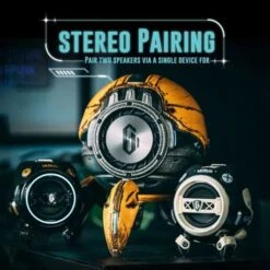 Gravastar Mars Pro - Wireless Bluetooth Speaker, 15H Playtime, LED Lights, Deep Bass -Home Electronics Store gravastar bluetooth speakers mars pro bass boost 15h playtime stereo sound music box bluetooth portable wireless party 10