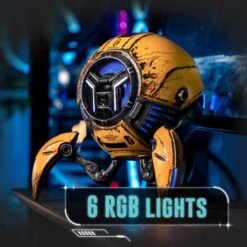 Gravastar Mars Pro - Wireless Bluetooth Speaker, 15H Playtime, LED Lights, Deep Bass -Home Electronics Store gravastar bluetooth speakers mars pro bass boost 15h playtime stereo sound music box bluetooth portable wireless party 9