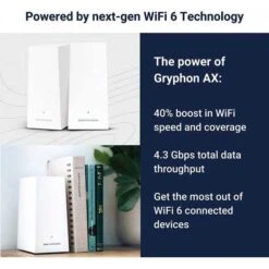 Next-Gen Security And Speed: Gryphon AX Mesh WiFi 6 Router -Home Electronics Store gryphon ax advanced security and parental control wifi system 13