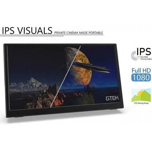 Ultra-Slim GTEK 15.8” Portable Monitor: Your On-The-Go HD Display Solution 8 Ultra-Slim GTEK 15.8” Portable Monitor: Your On-The-Go HD Display Solution - Image 6