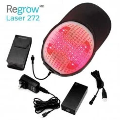 HairMax RegrowMD Laser Hair Growth Device - FDA Cleared, Fast Results -Home Electronics Store hairmax regrowmd laser hair growth cap fda cleared 272 medical grade lasers 2
