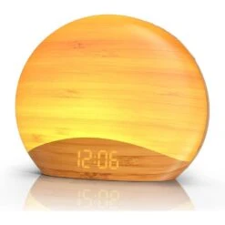 REACHER Sunrise Alarm Clock: Wake Up Light, Sound Machine, And Night Light -Home Electronics Store hatch restore 2 sunrise alarm sound machine and smart light for better sleep 6