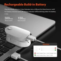 IHealth Air Wireless Fingertip Pulse Oximeter: Accurate Health Monitoring At Your Fingertips 10 IHealth Air Wireless Fingertip Pulse Oximeter: Accurate Health Monitoring At Your Fingertips -Home Electronics Store health 39