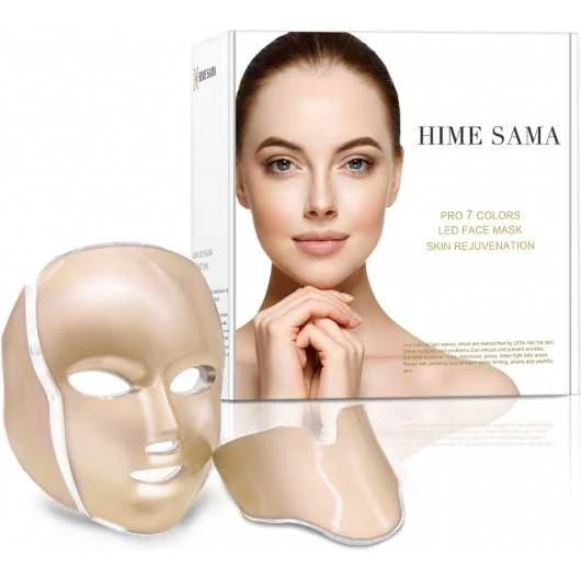 Unlock Radiant Skin: HIME SAMA Pro 7 Color LED Mask For Face & Neck 6 Unlock Radiant Skin: HIME SAMA Pro 7 Color LED Mask For Face & Neck - Image 4