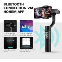 Professional Smartphone Gimbal Stabilizer: Master Smooth Cinematic Shots -Home Electronics Store hohem isteady mobile the stabilization device 1 2