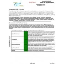 Home Air Check: Comprehensive Indoor Air Quality Test Kit -Home Electronics Store home air check the kit to analyze the quality of your air 1 2