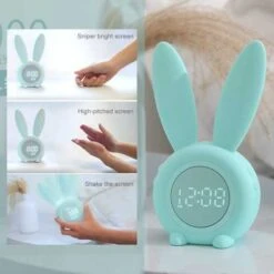 Dreamy Nights: Homealexa Rabbit Night Light With Touch & Remote Control 16 Dreamy Nights: Homealexa Rabbit Night Light With Touch & Remote Control -Home Electronics Store homealexa alarm clock the light alarm clock 6
