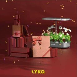 Grow Fresh Herbs All Year Round With Full-Spectrum Hydroponic Garden – Perfect For Kitchens & Indoors -Home Electronics Store hydroponics growing system lyko 12 pods indoor garden with 36w 80 led grow lights automatic timer pump adjustable height up 12