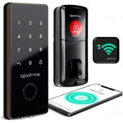 Secure Your Home Effortlessly With Igloohome Deadbolt 2S: Keyless Smart Lock With Remote Access & Time-Sensitive PIN Codes -Home Electronics Store igloohome smart deadbolt 2s keyless digital wi fi enabled lock for secure remote access 4