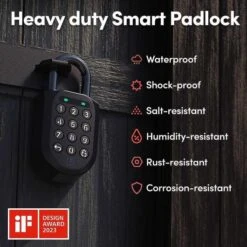 Igloohome Smart Padlock SP2: Ultimate Security, Weatherproof, Keyless Convenience 11 Igloohome Smart Padlock SP2: Ultimate Security, Weatherproof, Keyless Convenience -Home Electronics Store igloohome smart padlock sp2 ultimate security weatherproof keyless convenience 3