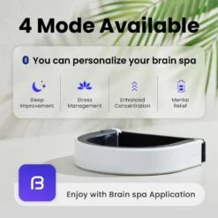 Insomnia Relief Device Brain Care Headset With Gamma Wave, Near-Infrared & Bone Conduction For Better Sleep -Home Electronics Store insomnia relief device 3