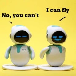 Interactive Robot Pets: Eilik - Emotions, Mini-Games & Unique Gift (Blue + Pink Combo) -Home Electronics Store interactive robot pets eilik emotions mini games unique gift blue pink combo 2