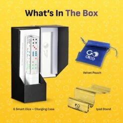 Interactive Smart Dice Set - GoDice Full Pack For Family, Friends, And Game Nights