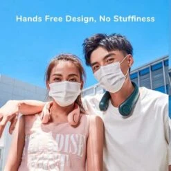 JISULIFE Portable Neck Fan: Stay Cool Everywhere You Go -Home Electronics Store jisulife the portable neck fan 1 5