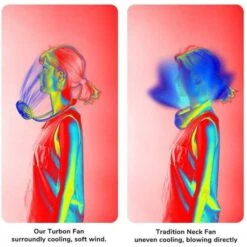 JISULIFE Portable Neck Fan: Stay Cool Everywhere You Go -Home Electronics Store jisulife the portable neck fan 1 6