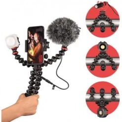 JOBY GorillaPod Mobile Vlogging Kit: Create Anywhere, Anytime -Home Electronics Store joby jb01645 mobile vlogging kit 7