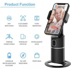 JOYTRIP Auto Tracking Phone Holder: Your Hands-Free Filming Solution -Home Electronics Store joytrip smartphone holder 1 4