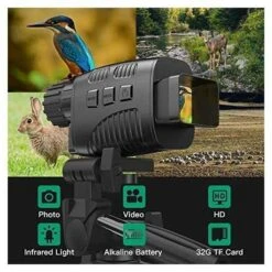 JStoon Night Vision Monocular: Infrared Illuminator For Darkness Mastery -Home Electronics Store jstoon js 02 the pocket monocular 4