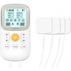 JUMPER Dual Channel TENS Machine: Pain Relief With 5 Massage Modes & Automatic Shutdown