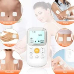 JUMPER Dual Channel TENS Machine: Pain Relief With 5 Massage Modes & Automatic Shutdown -Home Electronics Store jumper es200 the tens machine 8