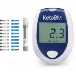 KetoBM Ketone Blood Meter Kit: Accurate, Fast & User-Friendly Ketosis Testing
