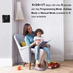 KETOTEK Electric Underfloor Heating Thermostat - Updated Digital Control -Home Electronics Store ketotek wifi thermostat the programmable thermostat 5