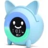 Cute Kids Alarm Clock With 5 Color Night Light And Sleep Trainer -Home Electronics Store kids alarm clock and sleep trainer yisun