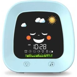 Kids Alarm Clock - Sleep Trainer, Night Light & Sound Machine, Perfect Gift -Home Electronics Store kids digital alarm clock milenge 4