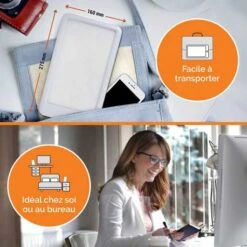 Boost Your Mood: 15,000 Lux Light Therapy Lamp For Wellness And Energy -Home Electronics Store lampe de luminotherapie 10000 lux restez en forme en toute saison lampe lumiere du jour a spectre complet ameliore 3
