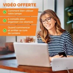 Boost Your Mood: 15,000 Lux Light Therapy Lamp For Wellness And Energy -Home Electronics Store lampe de luminotherapie 10000 lux restez en forme en toute saison lampe lumiere du jour a spectre complet ameliore 4