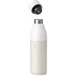 LARQ Bottle PureVis: Self-Cleaning Water Purification In Granite White -Home Electronics Store larq bottle 740 ml the water purification bottle 1 6