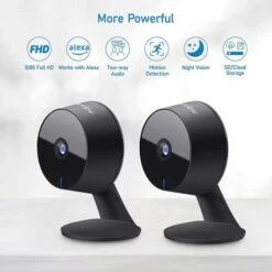 LaView Smart Indoor Security Camera: Keep Watch With Ease -Home Electronics Store laview lv pwf1b 2pk the surveillance camera 2 pack 3