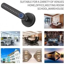 Unlock Convenience: Laxre Smart Fingerprint Door Lock With Bluetooth 13 Unlock Convenience: Laxre Smart Fingerprint Door Lock With Bluetooth -Home Electronics Store laxre lax la01 the smart lock 5