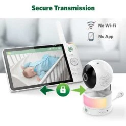 LeapFrog 7" HD Baby Monitor With 360° Camera, Color Night Vision, 8X Zoom, 2 Way Talk, Night Light, Temperature -Home Electronics Store leapfrog 7 hd baby monitor with 360° camera color night vision 8x zoom 2 way talk night light temperature 10
