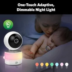 LeapFrog 7" HD Baby Monitor With 360° Camera, Color Night Vision, 8X Zoom, 2 Way Talk, Night Light, Temperature -Home Electronics Store leapfrog 7 hd baby monitor with 360° camera color night vision 8x zoom 2 way talk night light temperature 13