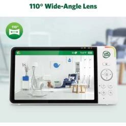 LeapFrog 7" HD Baby Monitor With 360° Camera, Color Night Vision, 8X Zoom, 2 Way Talk, Night Light, Temperature -Home Electronics Store leapfrog 7 hd baby monitor with 360° camera color night vision 8x zoom 2 way talk night light temperature 4