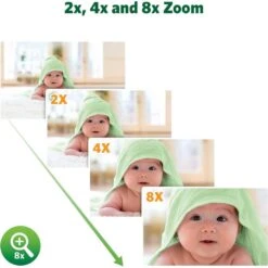 LeapFrog 7" HD Baby Monitor With 360° Camera, Color Night Vision, 8X Zoom, 2 Way Talk, Night Light, Temperature -Home Electronics Store leapfrog 7 hd baby monitor with 360° camera color night vision 8x zoom 2 way talk night light temperature 7