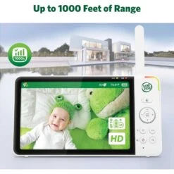 LeapFrog 7" HD Baby Monitor With 360° Camera, Color Night Vision, 8X Zoom, 2 Way Talk, Night Light, Temperature -Home Electronics Store leapfrog 7 hd baby monitor with 360° camera color night vision 8x zoom 2 way talk night light temperature 8